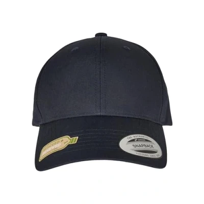 Afbeelding van Yupoong Flexfit Unisex gerecyclede Poly Twill Snapback Cap van gerecycled materiaal, baseballpet, in grootte verstelbaar, One Size Fits All