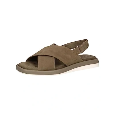 Afbeelding van Caprice Sandalen Cactus suede, Dames, Maat: 38, suede Veloursleer