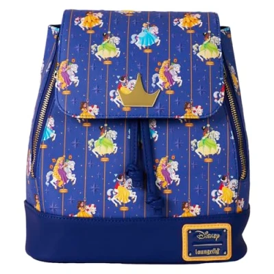 Afbeelding van Loungefly Backpack Disney Princess Carousel