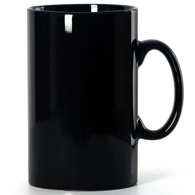 Afbeelding van Extra grote keramische mok, Klassieke porseleinen Boss supergrote mok met hand, voor kantoor en thuis, 850 ml, zwart