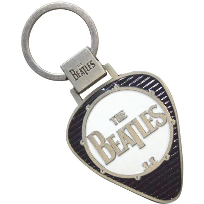 Afbeelding van The Beatles Drum Logo Plectrum Sleutelhanger