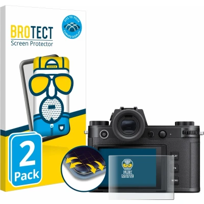 Afbeelding van BROTECT Screenprotector voor Leica SL3 S Folie Beschermfolie matte volledig dekking (2 Stuks)