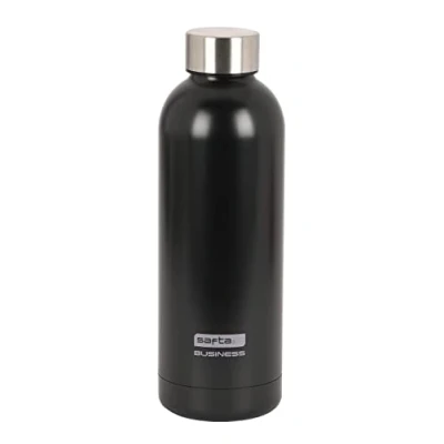 Afbeelding van Stainless Steel Flask Safta Black 500 ml