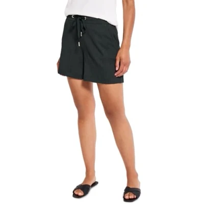Afbeelding van Street One Structurele shorts, groen (pijnboom), 44W