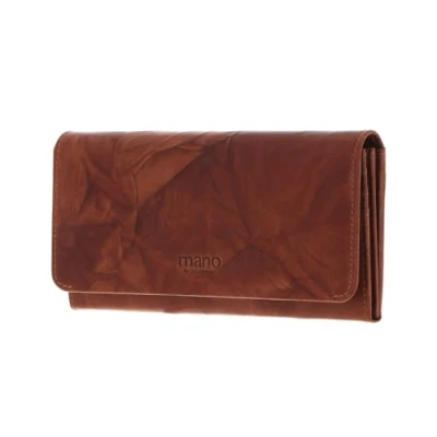 Afbeelding van mano Donna Aurona Portemonnee, Dames, Maat: One Size, Cognac
