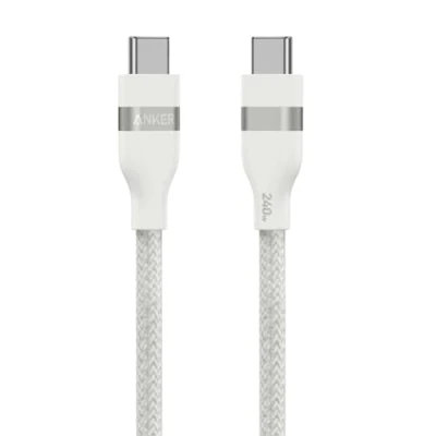 Afbeelding van Anker USB C auf Kabel (240W, Schwarz, 90cm) Typ Bio Nylon Ladekabel, Schnellladekabel, Kompatibel mit MacBook Pro 2020, iPad Air 4, Galaxy S23+/S23 Ultra, Pixel und mehr