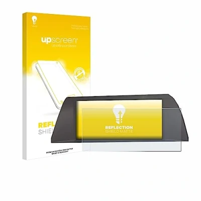 Afbeelding van upscreen Screenprotector voor BMW 5 F10 2010 2013 Infotainment System 10.2&quot; Folie Beschermfolie anti glare matte