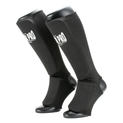Afbeelding van Super Pro Combat Gear Scheenbeschermer Defender Zwart/Wit Large