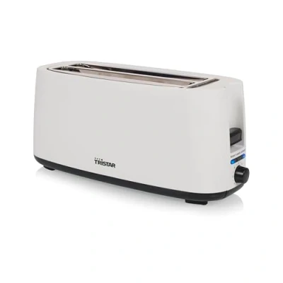 Afbeelding van Tristar Broodroaster BR 1057 7 instelbare bruiningsstanden 2 lange sleuven voor 4 boterhammen Wit
