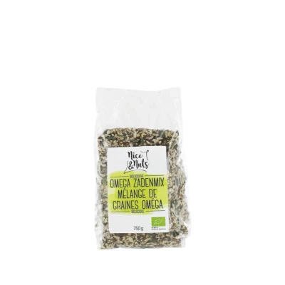 Afbeelding van Nice &amp; Nuts Omega Zadenmix Bio, 750 gram