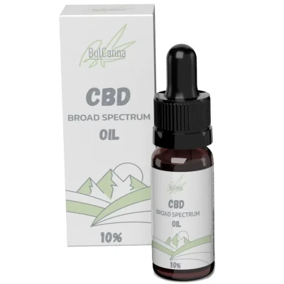Afbeelding van BulCanna CBD Oil 10% Broad Spectrum 10ml