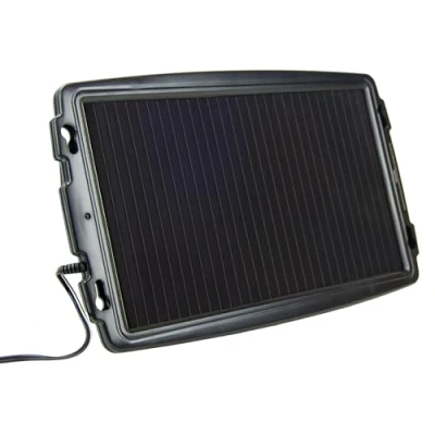 Afbeelding van AA 5060114614185 Zonne aangedreven auto acculader, zwart