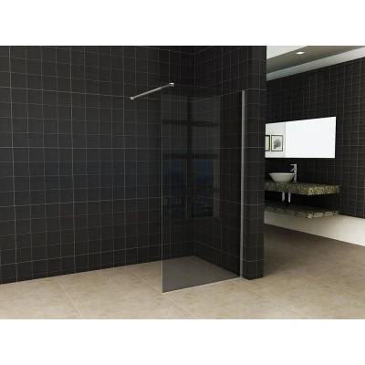 Afbeelding van Wiesbaden Slim glasplaat rookglas 800x2000 8mm nano