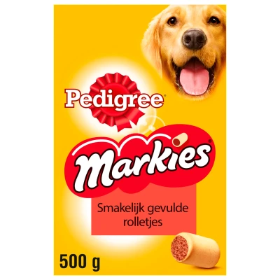 Afbeelding van Pedigree Markies Gevuld Met Merg Vlees&amp;Vlees Hondensnacks 3 kg