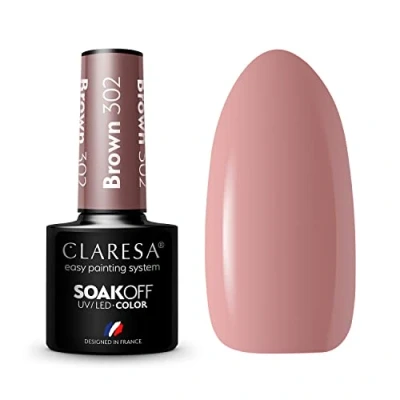 Afbeelding van CLARESA gellak BRUIN 302 5g