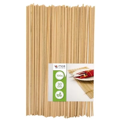 Afbeelding van Holzstäbe A5030100 rond beuken naturel, Ø 3 mm lengte 30 cm, 100 stuks, om te knutselen, modelbouw, doe het zelf handwerk, beukenhout, x cm