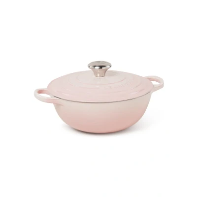 Afbeelding van Braadpan Le Creuset Marmite Gietijzer Shell Pink 24 cm