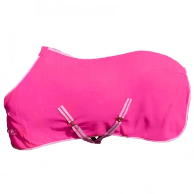 Afbeelding van QHP Fleece deken Color Roze
