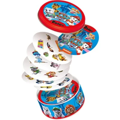 Afbeelding van Asmodee , Dobble Paw Patrol Card Game Ages 6+ 2 8 Players 15 Minutes Playing Time