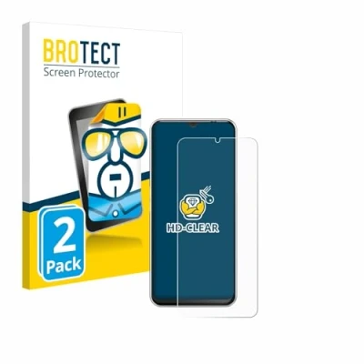Afbeelding van BROTECT Screenprotector voor Emporia ME.6 Folie Beschermfolie transparant (2 Stuks)