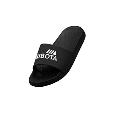 Afbeelding van Kubota Badslippers Heren voor Sauna Zwembadschoenen Slippers Strand Antislip Douche Schoenen Waterdichte Zwart 43