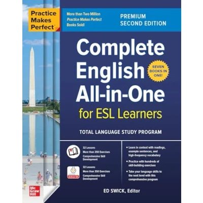 Afbeelding van Practice Makes Perfect: Complete English All In One For Esl Learners, Premium
