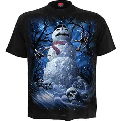 Afbeelding van Spiral Heren Tshirt S DEAD COLD Zwart