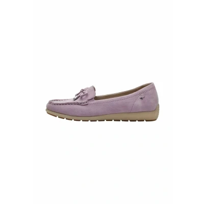 Afbeelding van Tamaris Mocassins, Dames, Maat: 40, Lilac suede Leer