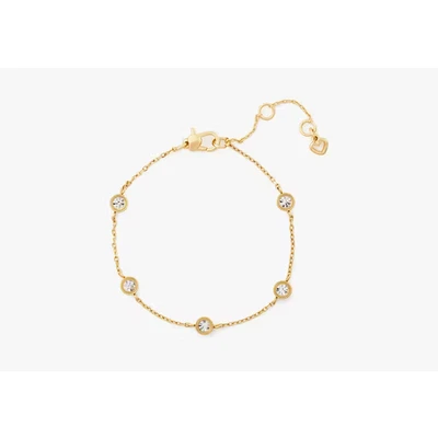 Afbeelding van kate spade new york Station Armband clear/goldcoloured, Dames, Maat: One Size, Clear/gold coloured