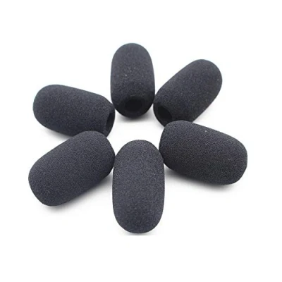Afbeelding van Saidbuds 6 Stuks Dichte Foam Microfoon Voorruit Spons Mic Cover Muff Voor Lightspeed Astro A50s Headsets
