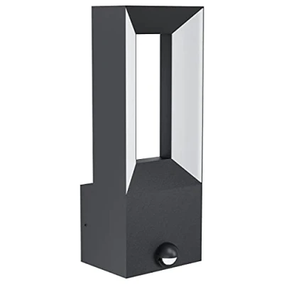 Afbeelding van EGLO RIFORANO Wandlamp buiten LED 11 cm Zwart