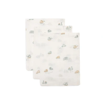 Afbeelding van Jollein Hydrofiel Washandje 15x20cm On The Go (3Pack)