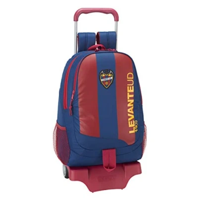 Afbeelding van Schoolrugzak met Wielen 905 Levante U.D. Blauw Dieprood