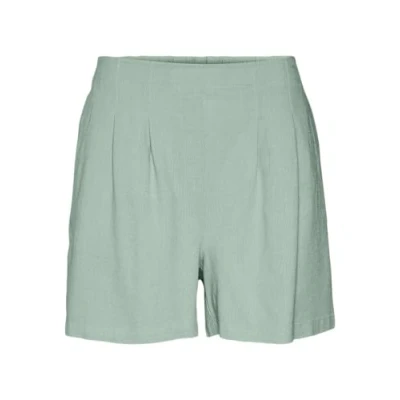 Afbeelding van Vero Moda Broek Vmjesmilo Hw Shorts Wvn Ga Noos 10279694 Silt Green Dames Maat XS