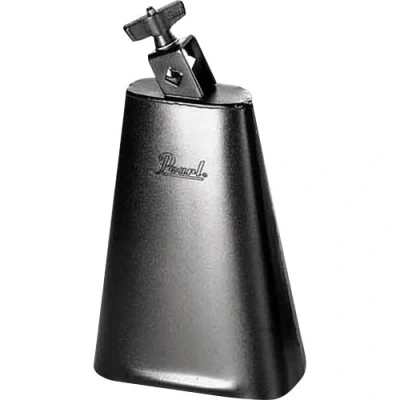 Afbeelding van Pearl VIII Chico Cowbell met houder Functie. 4 1/2 inch zwart