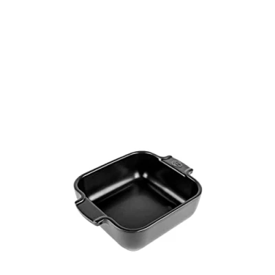 Afbeelding van Ovenschaal Peugeot Vierkant Céramique Satijnzwart 22 cm