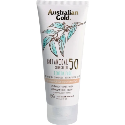 Afbeelding van Australian Gold Zonnebrand Botancial SPF 50 Faces Light Zonnebrandcrème 89 ml