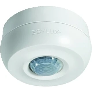 Afbeelding van Esylux plafondaanwezigheidssensor 360 graden opbouw bereik circa 8 meter op afstand bedienbaar eb10430473