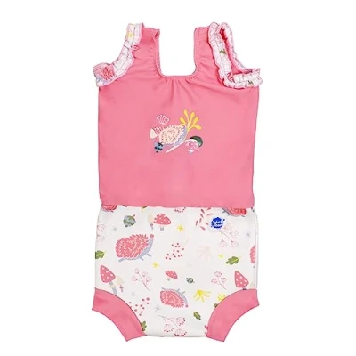 Afbeelding van Splash About Happy Nappy badpak voor meisjes Forest Walk 6 14 maanden