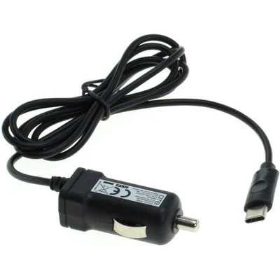 Afbeelding van OTB USB C autolader met vaste kabel 1A compact 1,1 meter