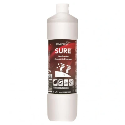 Afbeelding van SURE Washroom Cleaner&amp;Desc. Sanitairreiniger Ontkalk 6x1 Liter