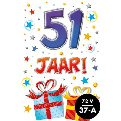 Afbeelding van Kaart That funny age 51 jaar TFA064