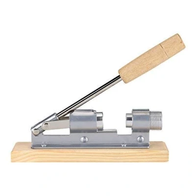 Afbeelding van Handmatige zware notenkraker Pecannotenkraker Walnoottang Keukengereedschap Desktop Houten basishandvat