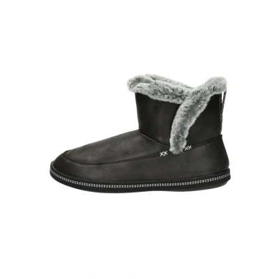 Afbeelding van Skechers COZY Campfire Snowboots, Dames, Maat: 37, Zwart Veloursleer