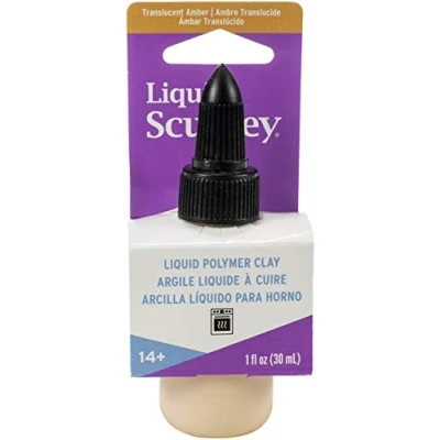 Afbeelding van Vloeibare klei translucent amber 30 ml Sculpey