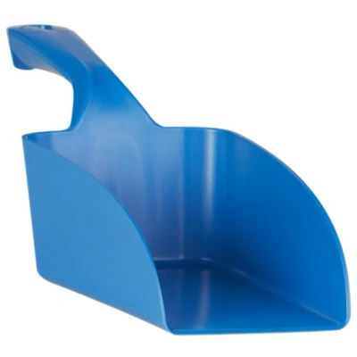 Afbeelding van Vikan Handscheppen Hygiene Handschep Metaaldetecteerbaar Blauw Recht 1ltr
