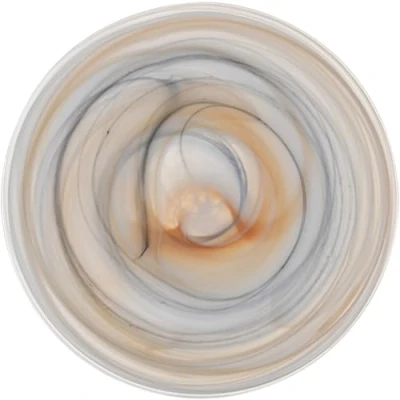 Afbeelding van LEONARDO HOME Alabastro 026792 Borden, set van 2, unieke borden geslingerd albastglas, organische textuur, esthetische taartborden voor desserts, diameter 27,5 cm, meerkleurig,
