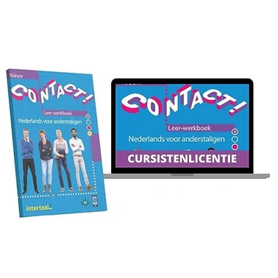 Afbeelding van Contact! Nieuw 4 B2 Hybride Ausgabe: Nederlands voor anderstaligen. Kurs und Übungsbuch mit Audios + Lizenzcode für die Digitale Ausgabe in der Online Umgebung von Intertaal