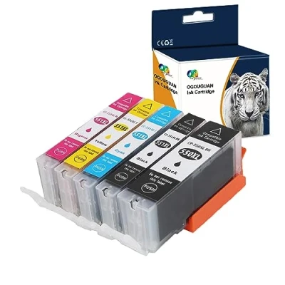 Afbeelding van Caidi Chip inktcartridges compatibel met Canon PGI 550 / CLI 551 Pixma IP 7200 7250 IX 6850 MG 5450 5500 5550 5600 5650 5655 6450 6650 MX 72 0 725 920 925