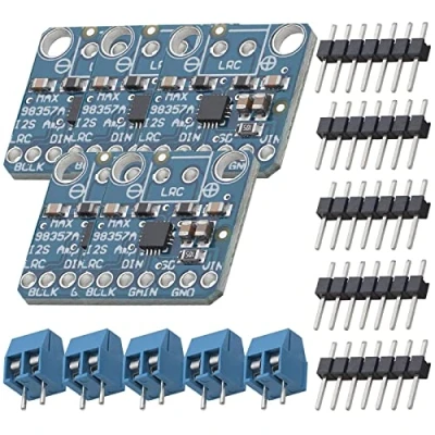 Afbeelding van AZDelivery 5 x I2S 3W Klasse D Forsterker Breakout MAX98357A [ADA3006]